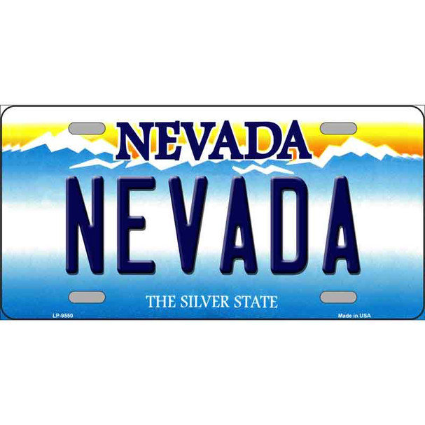 Nevada Nevada Novelty Wholesale Metal License Plate