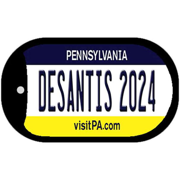Desantis 2024 Pennsylvania Wholesale Novelty Metal Dog Tag Necklace