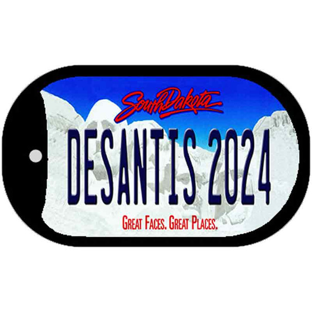 Desantis 2024 South Dakota Wholesale Novelty Metal Dog Tag Necklace