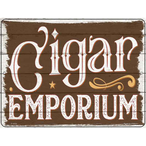 Cigar Emporium Wholesale Novelty Metal Parking Sign