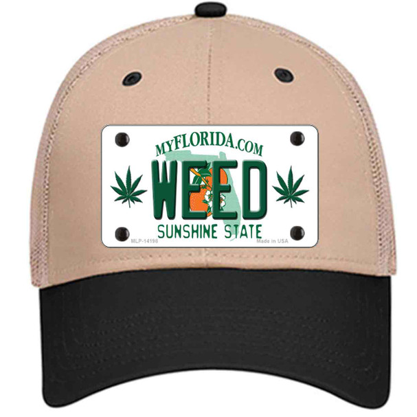 Weed Florida Wholesale Novelty License Plate Hat