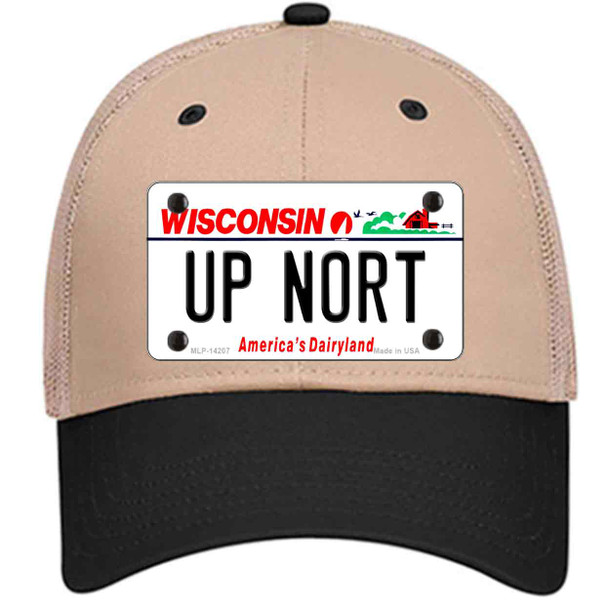 Up Nort Wisconsin Wholesale Novelty License Plate Hat
