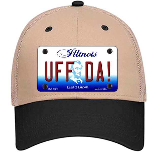 Uff Da Illinois Wholesale Novelty License Plate Hat