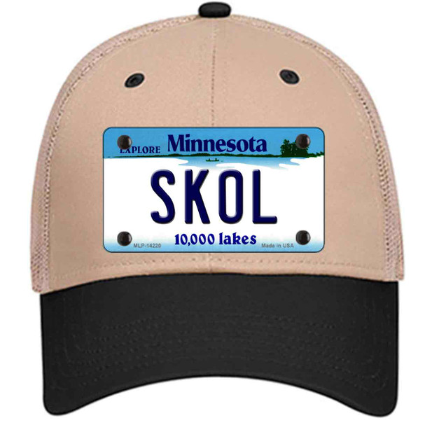 Skol Minnesota Wholesale Novelty License Plate Hat