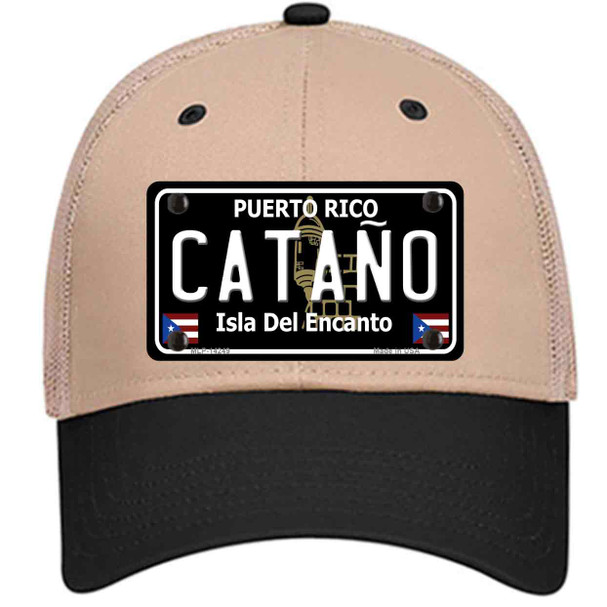 Catano Puerto Rico Black Wholesale Novelty License Plate Hat