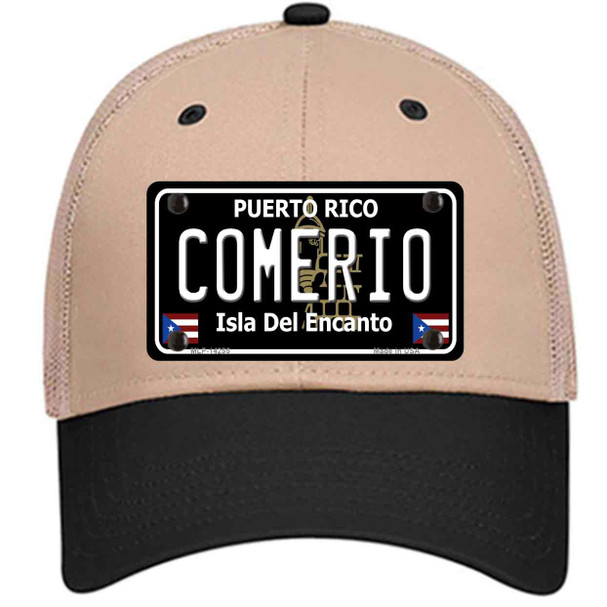 Comerio Puerto Rico Black Wholesale Novelty License Plate Hat