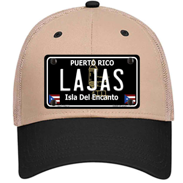 Lajas Puerto Rico Black Wholesale Novelty License Plate Hat