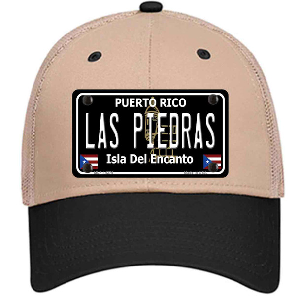 Las Piedras Puerto Rico Black Wholesale Novelty License Plate Hat
