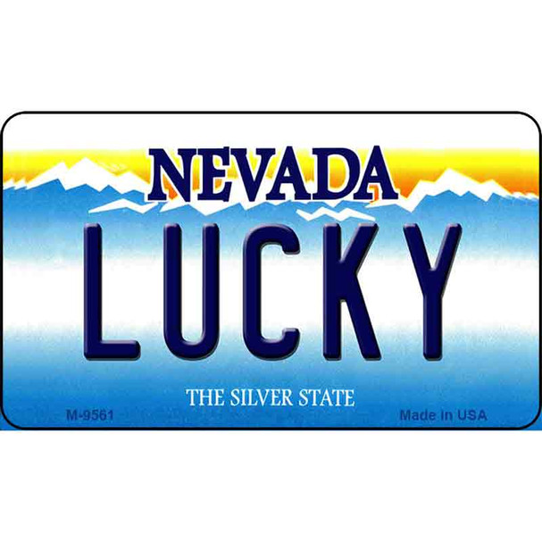 Lucky Nevada Background Wholesale Novelty Metal Magnet