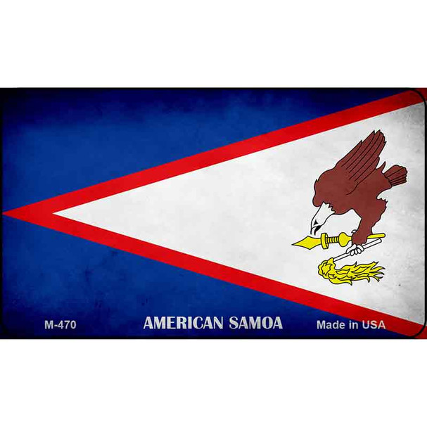 American Samoa Flag Wholesale Novelty Metal Magnet