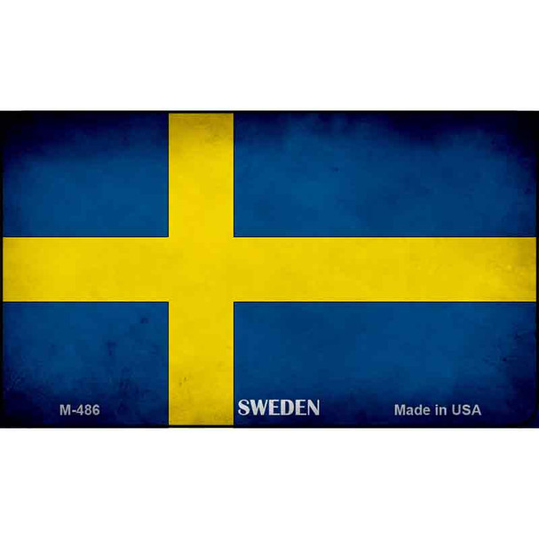 Sweden Flag Wholesale Novelty Metal Magnet