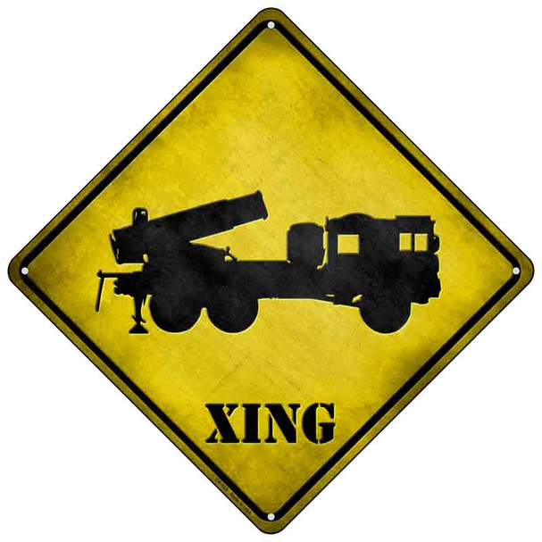 Missile Launcher Xing Wholesale Novelty Metal Crossing Sign