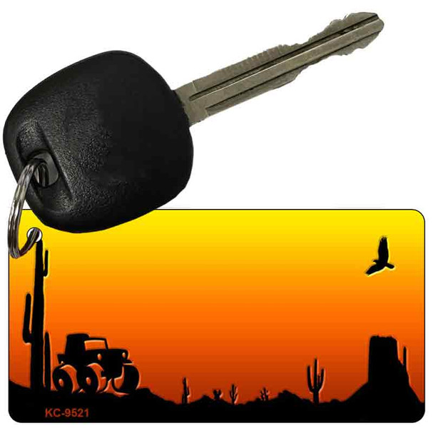 Jeep Blank Scenic Wholesale Novelty Key Chain