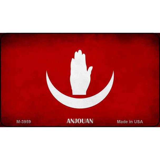 Anjouan Flag Wholesale Novelty Metal Magnet