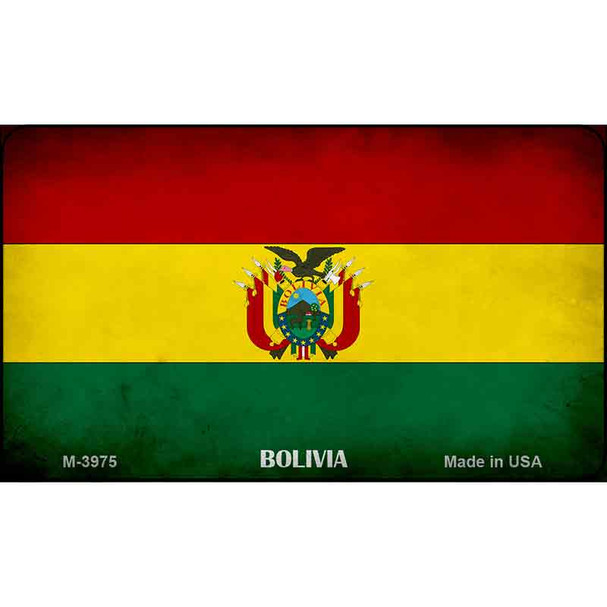 Bolivia Flag Wholesale Novelty Metal Magnet