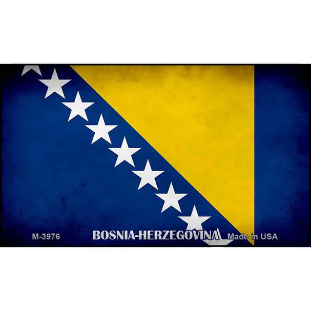 Bosnia Herzegovina Flag Wholesale Novelty Metal Magnet