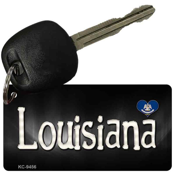 Louisiana Flag Script Wholesale Novelty Key Chain
