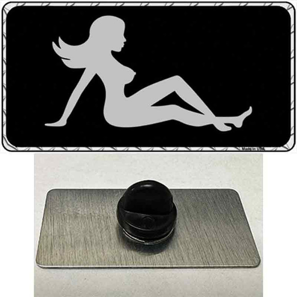 Mud Flap Girl Sillouette Wholesale Novelty Metal Hat Pin