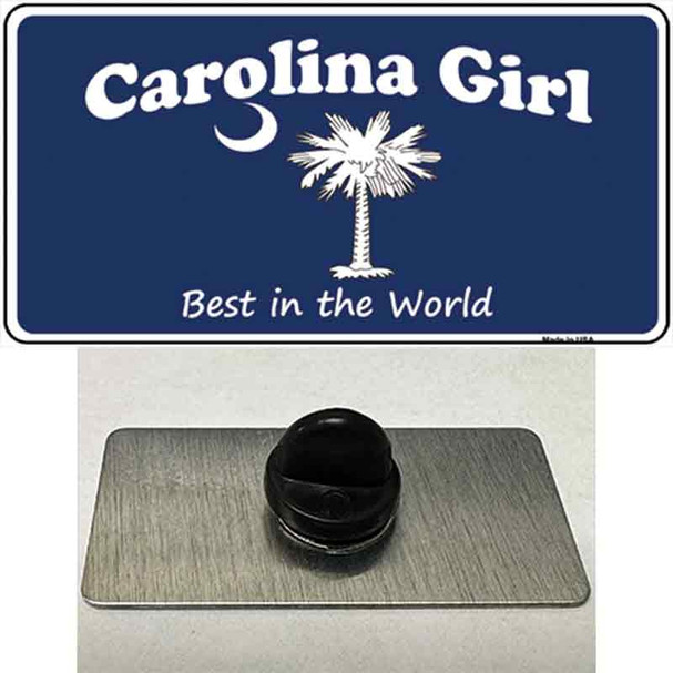 Carolina Girl Blue Wholesale Novelty Metal Hat Pin