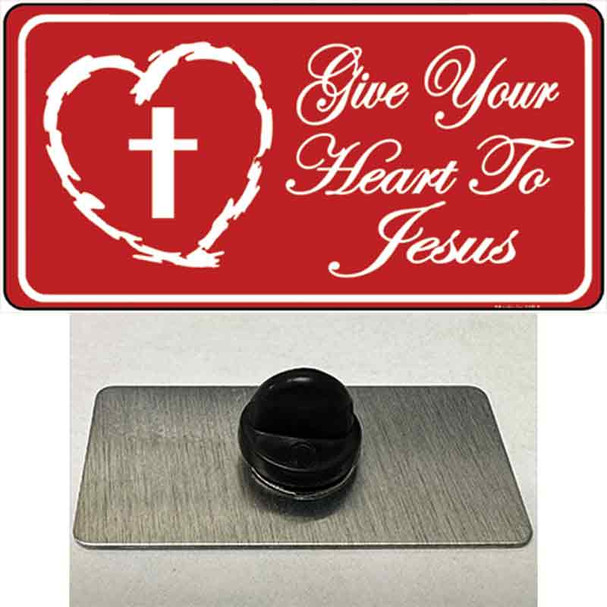 Give Your Heart To Jesus Wholesale Novelty Metal Hat Pin