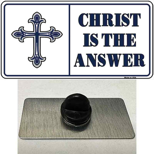 Christ Is The Answer Wholesale Novelty Metal Hat Pin
