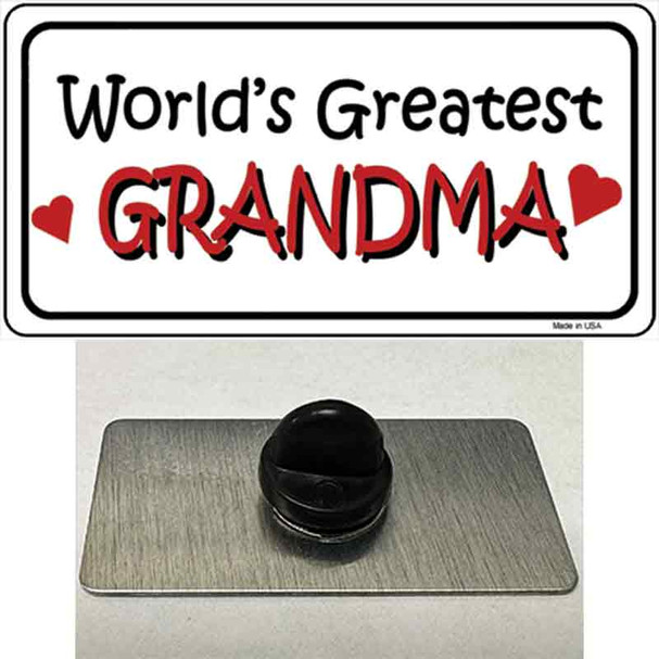 Worlds Greatest Grandma Wholesale Novelty Metal Hat Pin