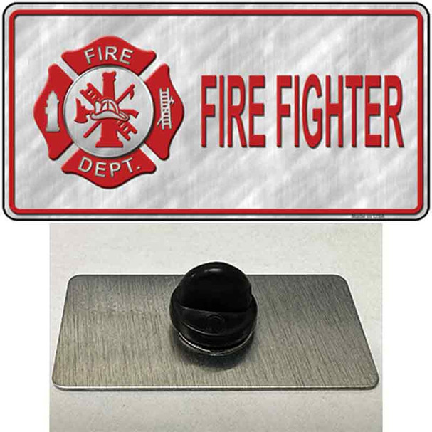 Firefighter Badge Wholesale Novelty Metal Hat Pin
