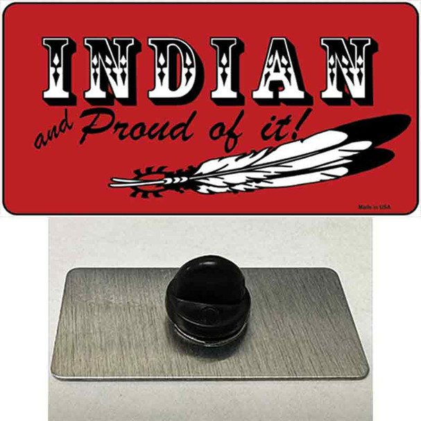 Indian And Proud Wholesale Novelty Metal Hat Pin
