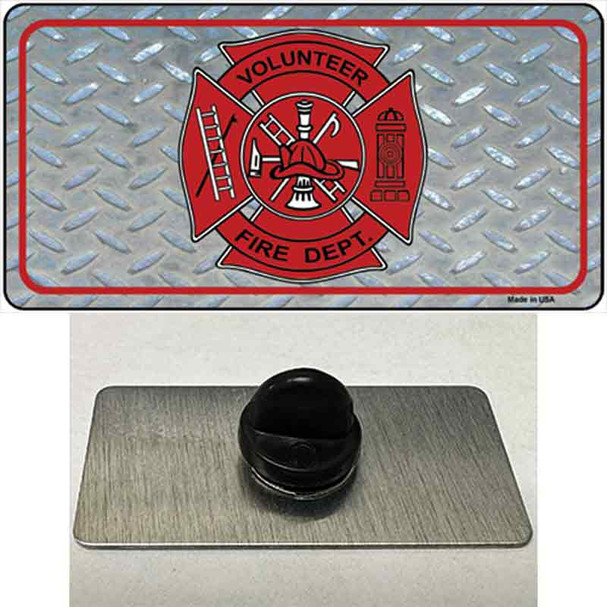 Volunteer Fire Dept Wholesale Novelty Metal Hat Pin