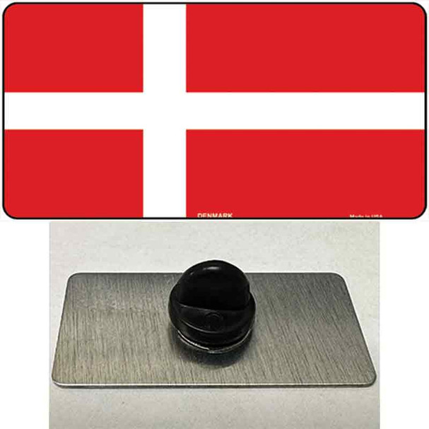 Denmark Flag Wholesale Novelty Metal Hat Pin