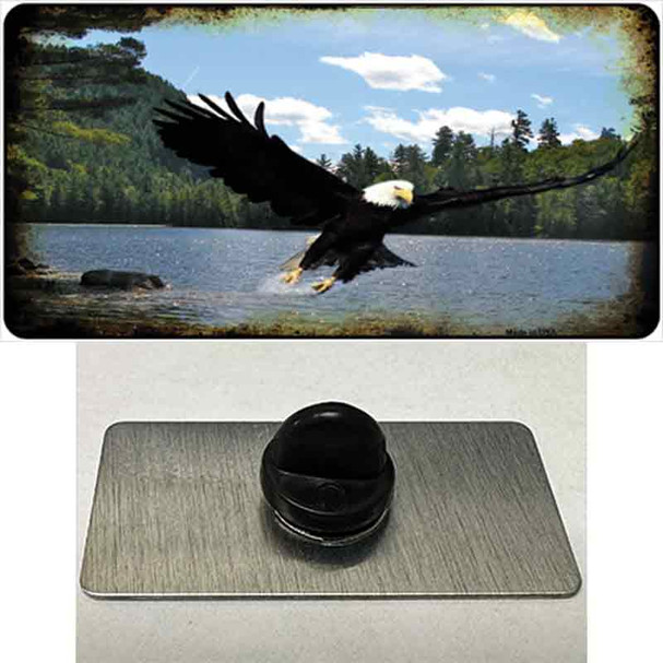 Eagle Over Water Wholesale Novelty Metal Hat Pin