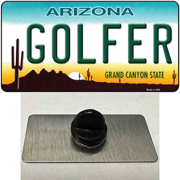 Golfer Arizona Wholesale Novelty Metal Hat Pin