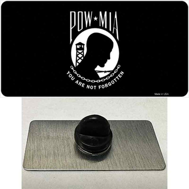 POW MIA Black Flag Wholesale Novelty Metal Hat Pin
