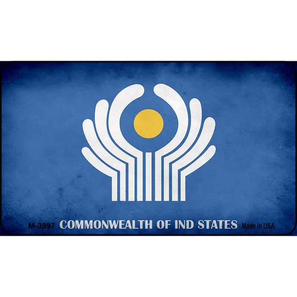 Commonwealth of Ind States Flag Wholesale Novelty Metal Magnet