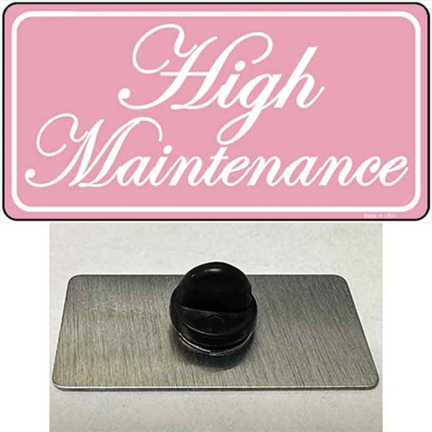 High Maintenance Wholesale Novelty Metal Hat Pin