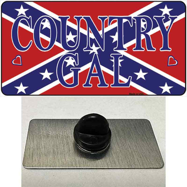 Confederate Country Gal Wholesale Novelty Metal Hat Pin Wholesale