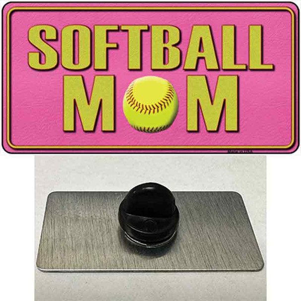 Softball Mom Wholesale Novelty Metal Hat Pin