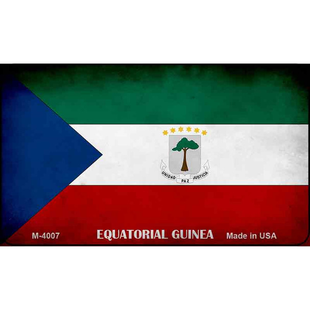 Equatorial Guinea Flag Wholesale Novelty Metal Magnet