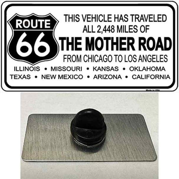 Route 66 The Mother Road Wholesale Novelty Metal Hat Pin