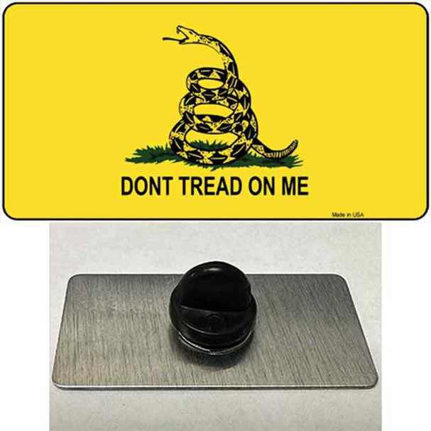 Dont Tread On Me Yellow Wholesale Novelty Metal Hat Pin