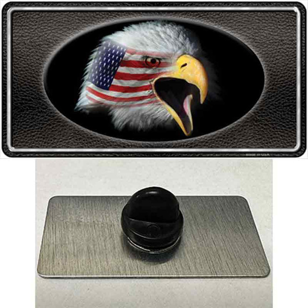 American Flag Eagle Black Wholesale Novelty Metal Hat Pin