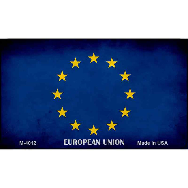 European Union Flag Wholesale Novelty Metal Magnet