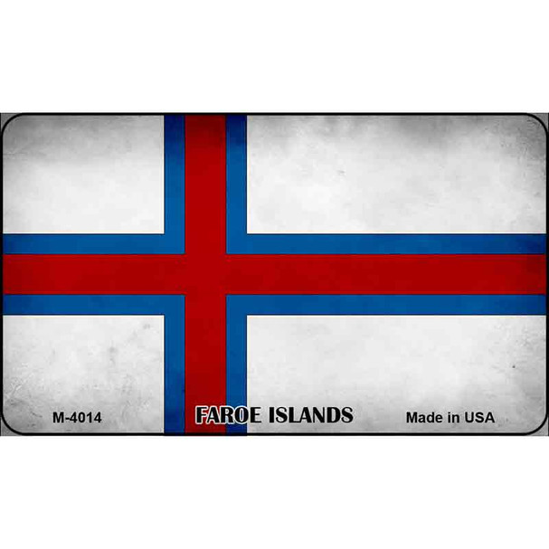 Faroe Islands Flag Wholesale Novelty Metal Magnet