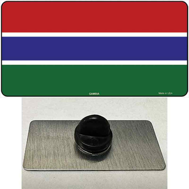 Gambia Flag Wholesale Novelty Metal Hat Pin