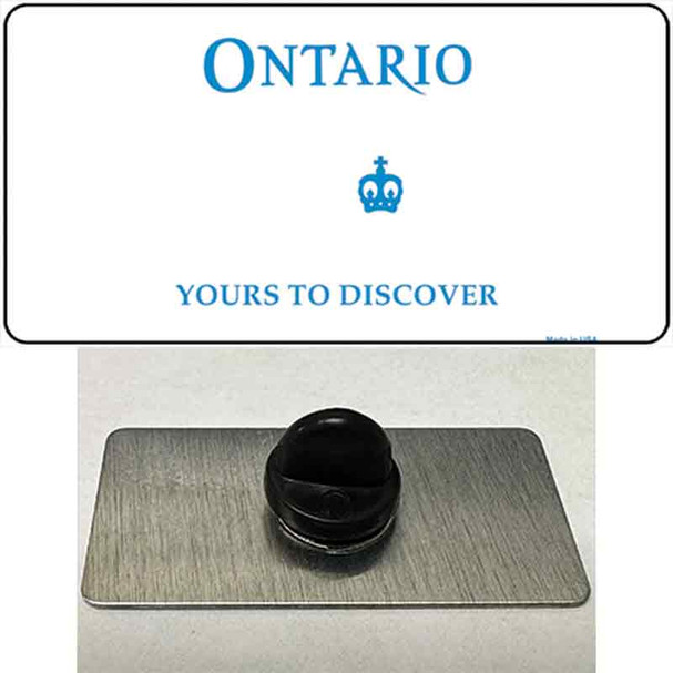 Ontario Canada Wholesale Novelty Metal Hat Pin
