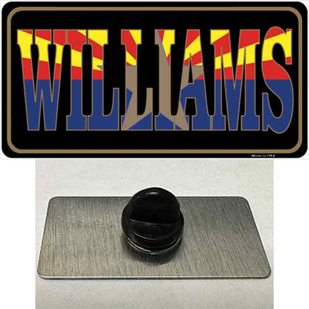 Williams Arizona State Flag Wholesale Novelty Metal Hat Pin