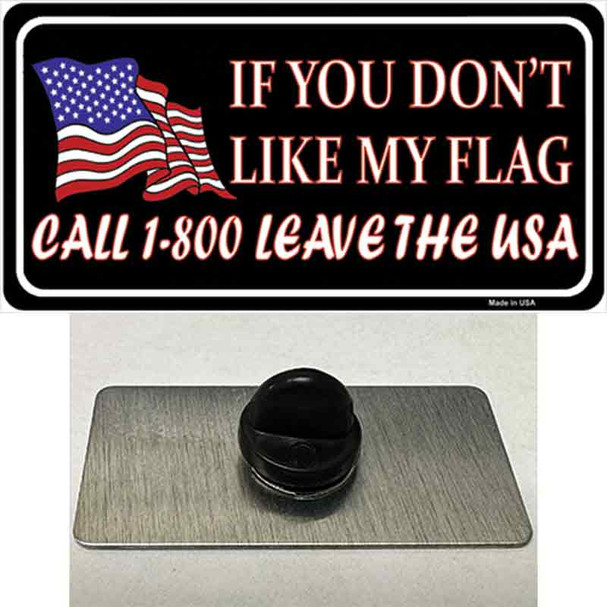1 800 Leave The USA Wholesale Novelty Metal Hat Pin