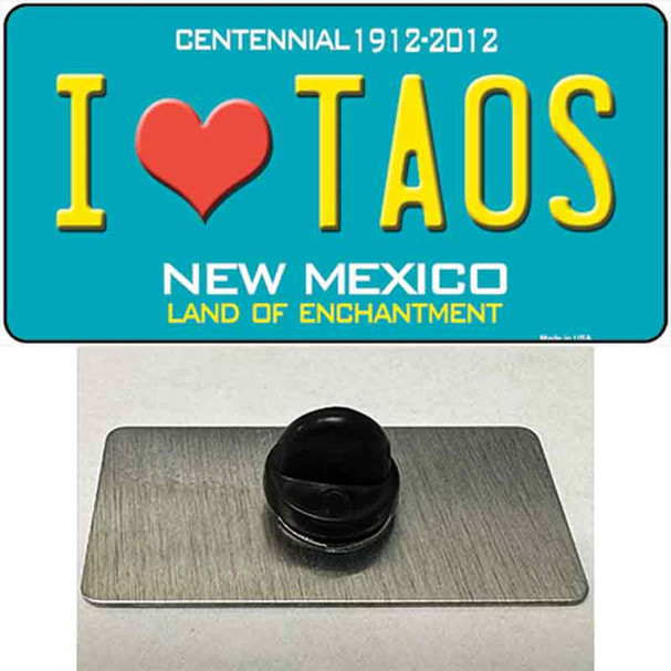 I Love Taos New Mexico Wholesale Novelty Metal Hat Pin