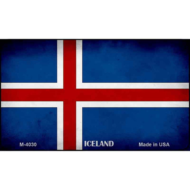 Iceland Flag Wholesale Novelty Metal Magnet