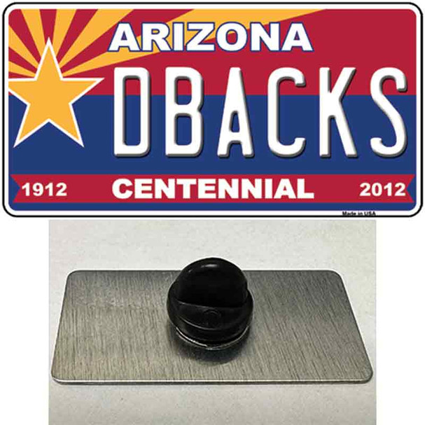 Arizona Centennial Dbacks Wholesale Novelty Metal Hat Pin